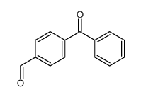 4-苯甲酰基苯甲醛结构式
