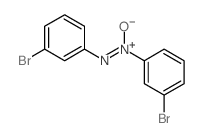 Diazene,1,2-bis(3-bromophenyl)-, 1-oxide Structure