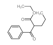 2-苯甲酰基戊酸乙酯结构式