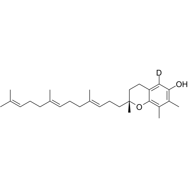 γ-Tocotrienol-d1 Structure