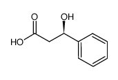 (R)-(+)-3-羟基-3-苯丙酸结构式
