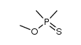 O-Methyl dimethylthiophosphinate结构式