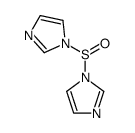 bis(imidazol-1-yl) sulphoxide结构式