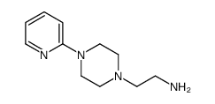 2-(4-吡啶-2-哌嗪-1-基)乙胺结构式