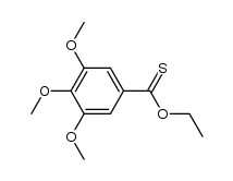 O-ethyl 3,4,5-trimethoxybenzothioate结构式