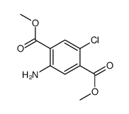 DIMETHYL 2-AMINO-5-CHLOROTEREPHTHALATE结构式