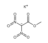 dinitroacetic acid methyl ester, potassium salt结构式