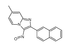 7-methyl-2-naphthalen-2-yl-3-nitrosoimidazo[1,2-a]pyridine结构式