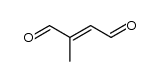 2-methylbut-2-ene-1,4-dial Structure