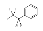 1,2-二溴-1,2,2-三氟-1-苯基乙烷结构式