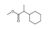 methyl 2-cyclohexylpropionate结构式