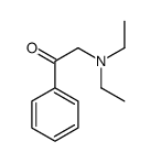 2-(diethylamino)-1-phenylethanone结构式