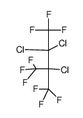 2,2,3-trichloro-1,1,1,4,4,4-hexafluoro-3-trifluoromethyl-butane Structure