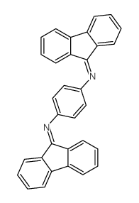 N1,N4-di(9H-fluoren-9-ylidene)-1,4-benzenediamine Structure