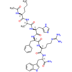 乙酰基六肽-1结构式