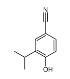 4-羟基-3-异丙基苯甲腈结构式