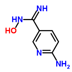5-(2-氨基吡啶基)酰胺肟结构式