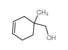 1-甲基-3-环己烯基-1-甲醇结构式