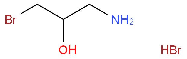 2-Propanol, 1-amino-3-bromo-, hydrobromide结构式