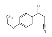 4-乙氧基苯甲酰基乙腈结构式