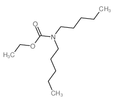 ethyl N,N-dipentylcarbamate结构式