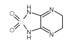 [1,2,5]Thiadiazolo[3,4-b]pyrazine,1,3,5,6-tetrahydro-,2,2-dioxide(9CI)结构式