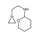 N-[2-(aziridin-1-yl)ethyl]oxan-2-amine Structure