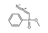 [diazomethyl(methoxy)phosphoryl]benzene Structure