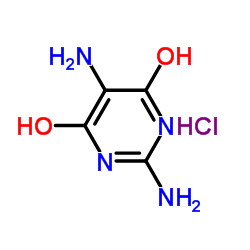 2,5-Diamino-4,6-dihydroxypyrimidine hydrochloride structure