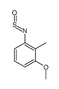 1-methoxy-2-methyl-3-(sulfinylamino)benzene结构式