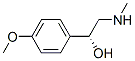 (1R)-1-(4-Methoxyphenyl)-2-(methylamino)ethanol Structure