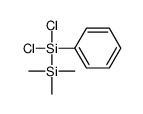 dichloro-phenyl-trimethylsilylsilane Structure