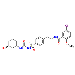 (rac)-trans-3-Hydroxy Glyburide Structure