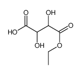 ethyl hydrogen [R-(R*,R*)]-tartrate结构式