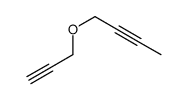 1-prop-2-ynoxybut-2-yne结构式