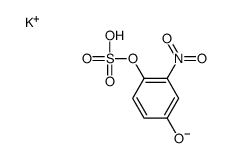 potassium,3-nitro-4-sulfooxyphenolate结构式