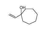1-ethenylcycloheptan-1-ol Structure