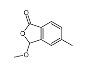 3-methoxy-5-methyl-3H-2-benzofuran-1-one Structure