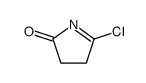5-chloro-3,4-dihydropyrrol-2-one结构式