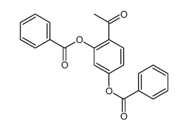 1-[2,4-双(苯甲酰氧基)苯基]乙酮结构式