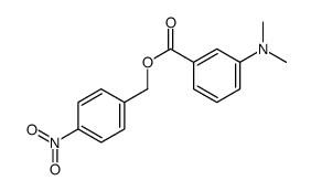 (4-nitrophenyl)methyl 3-(dimethylamino)benzoate Structure