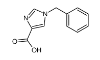 1-benzylimidazole-4-carboxylic acid Structure