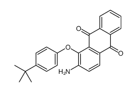 2-amino-1-(4-tert-butylphenoxy)anthracene-9,10-dione Structure