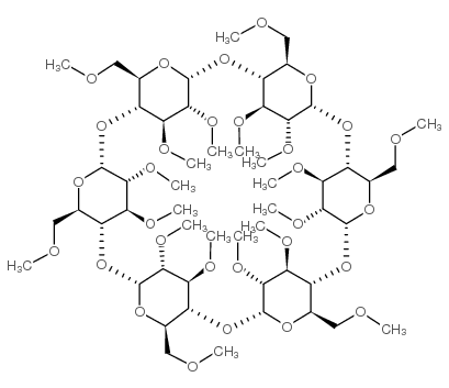 HEXAKIS(2,3,6-TRI-O-METHYL)-ALPHA-CYCLODEXTRIN Structure