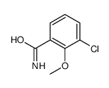 3-chloro-2-methoxybenzamide结构式