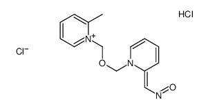 [(E)-[1-[(2-methylpyridin-1-ium-1-yl)methoxymethyl]pyridin-2-ylidene]methyl]-oxoazanium,dichloride结构式