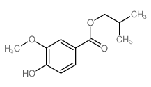 Vanillic acid, isobutyl ester Structure