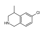 6-氯-4-甲基-1,2,3,4-四氢异喹啉结构式