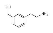 (3-(2-氨基乙基)苯基)甲醇结构式
