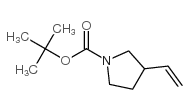 tert-Butyl 3-vinylpyrrolidine-1-carboxylate Structure